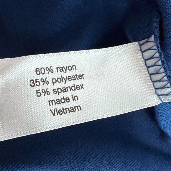 Lane Bryant Cobalt Blue Sheath Dress Size 22 - Picture 5 of 7